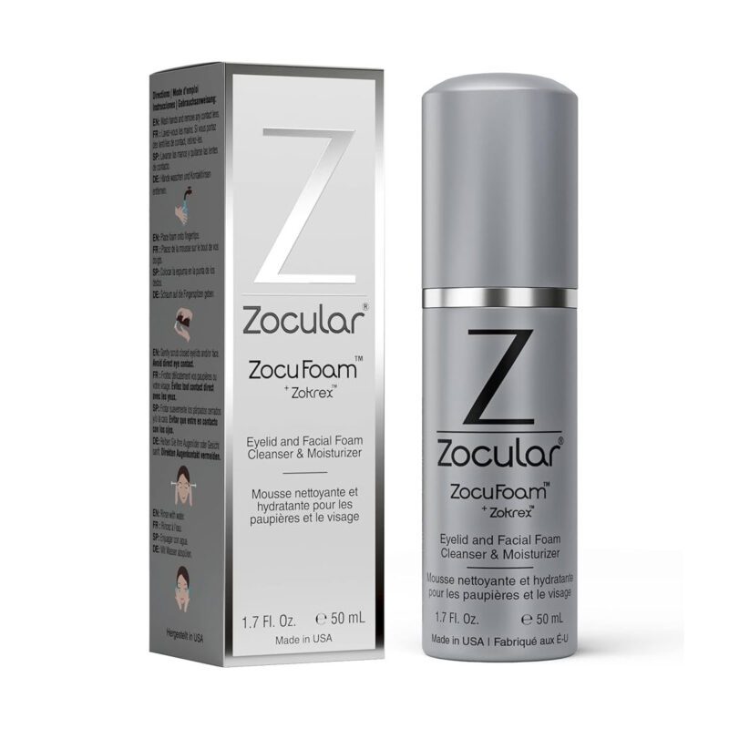 ZocuFoam Eyelid Cleanser and Moisturizer